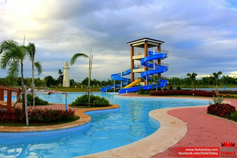 Green Meadows Iloilo's Clubhouse and Man-made Lake