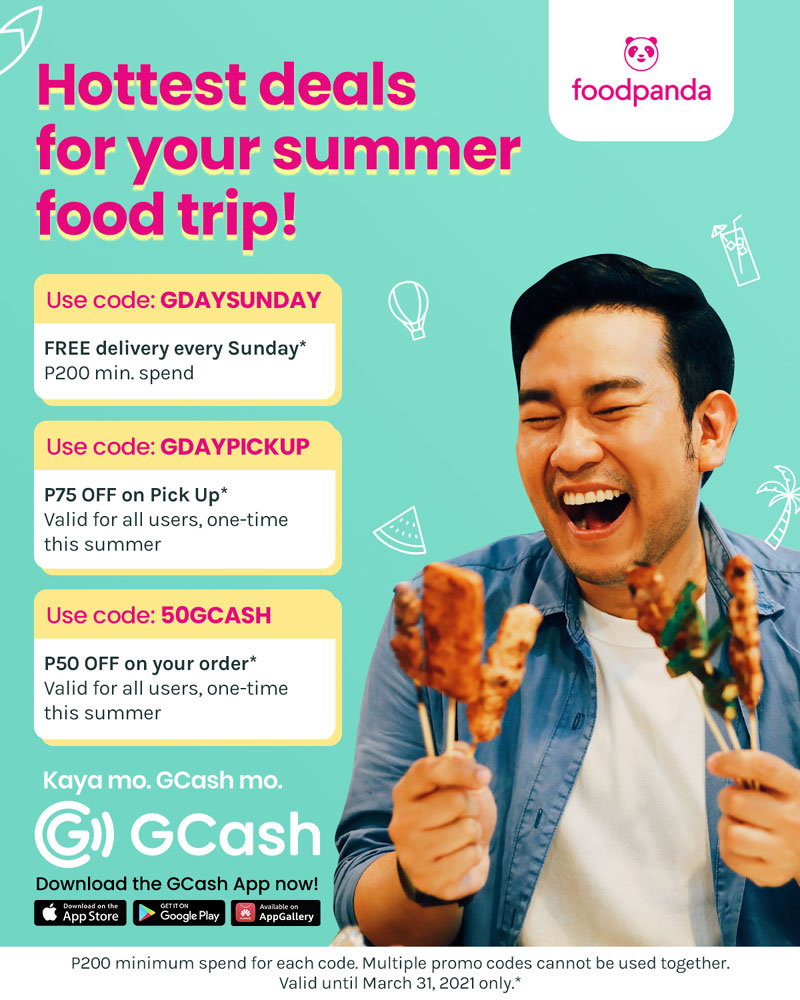 GCash foodpanda vouchers