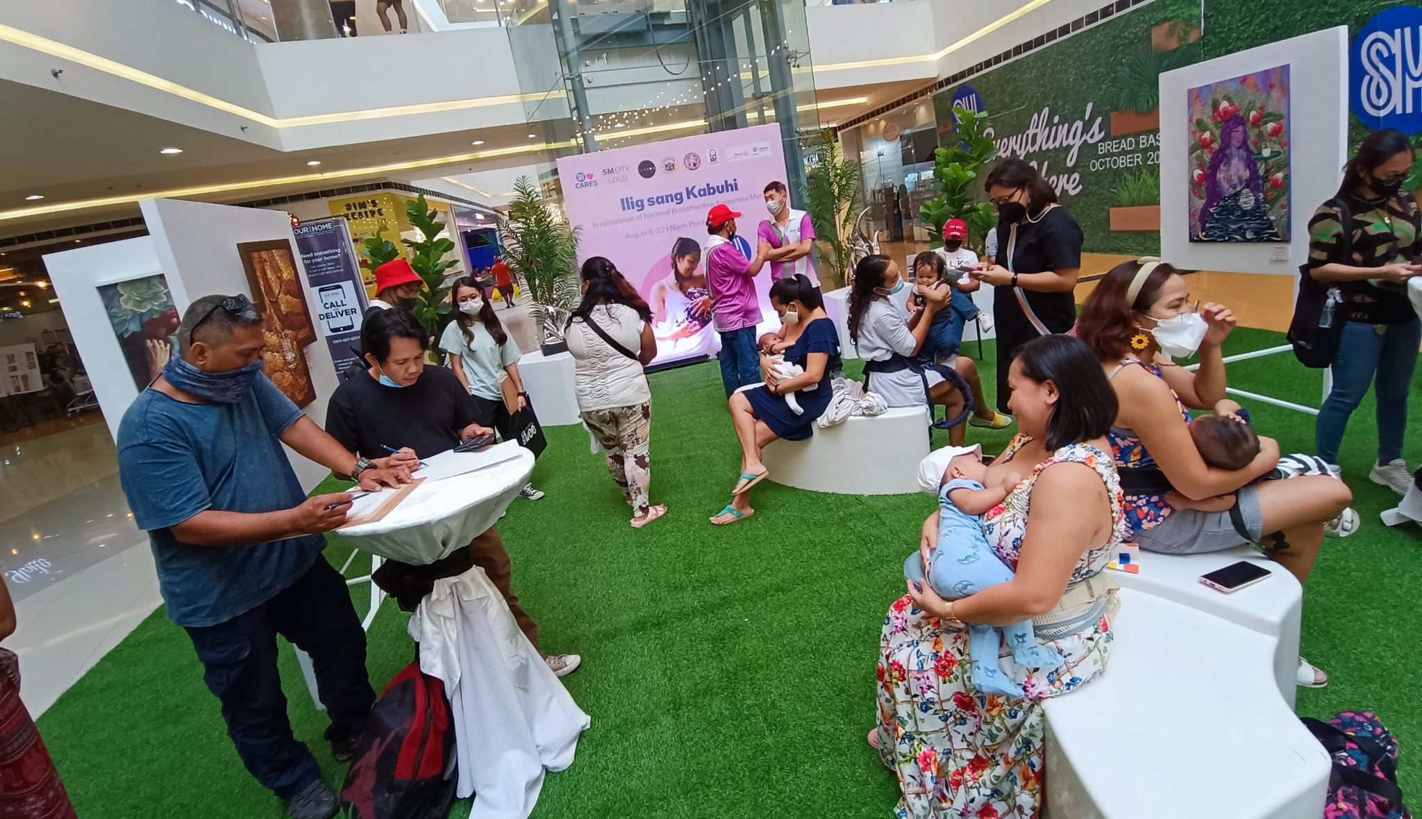 SM City Iloilo, Himbon celebrate National Breastfeeding Month with ...