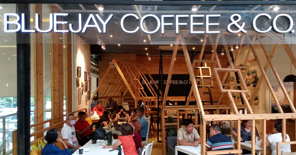 Bluejay Coffee, one of the local coffee brands in SM City Iloilo.