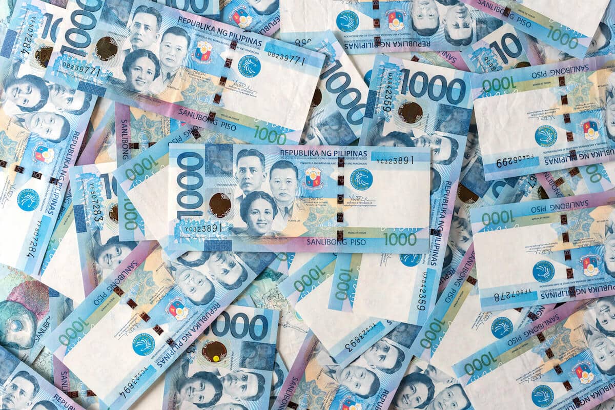 10 000 million philippine pesos to dollars