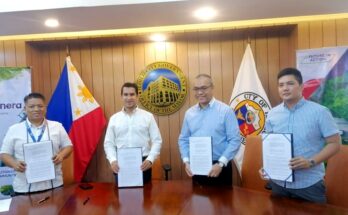 MOA signing by Cemex and Iloilo City Government