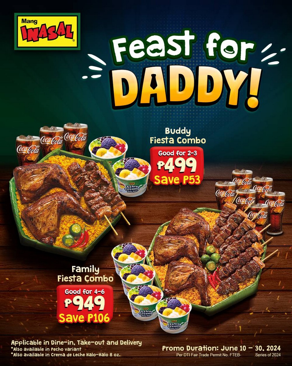 Dads at Mang Inasal