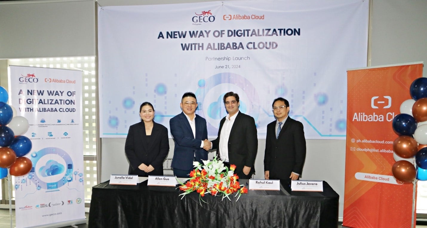 GECO Philippines Partners with Alibaba Cloud 