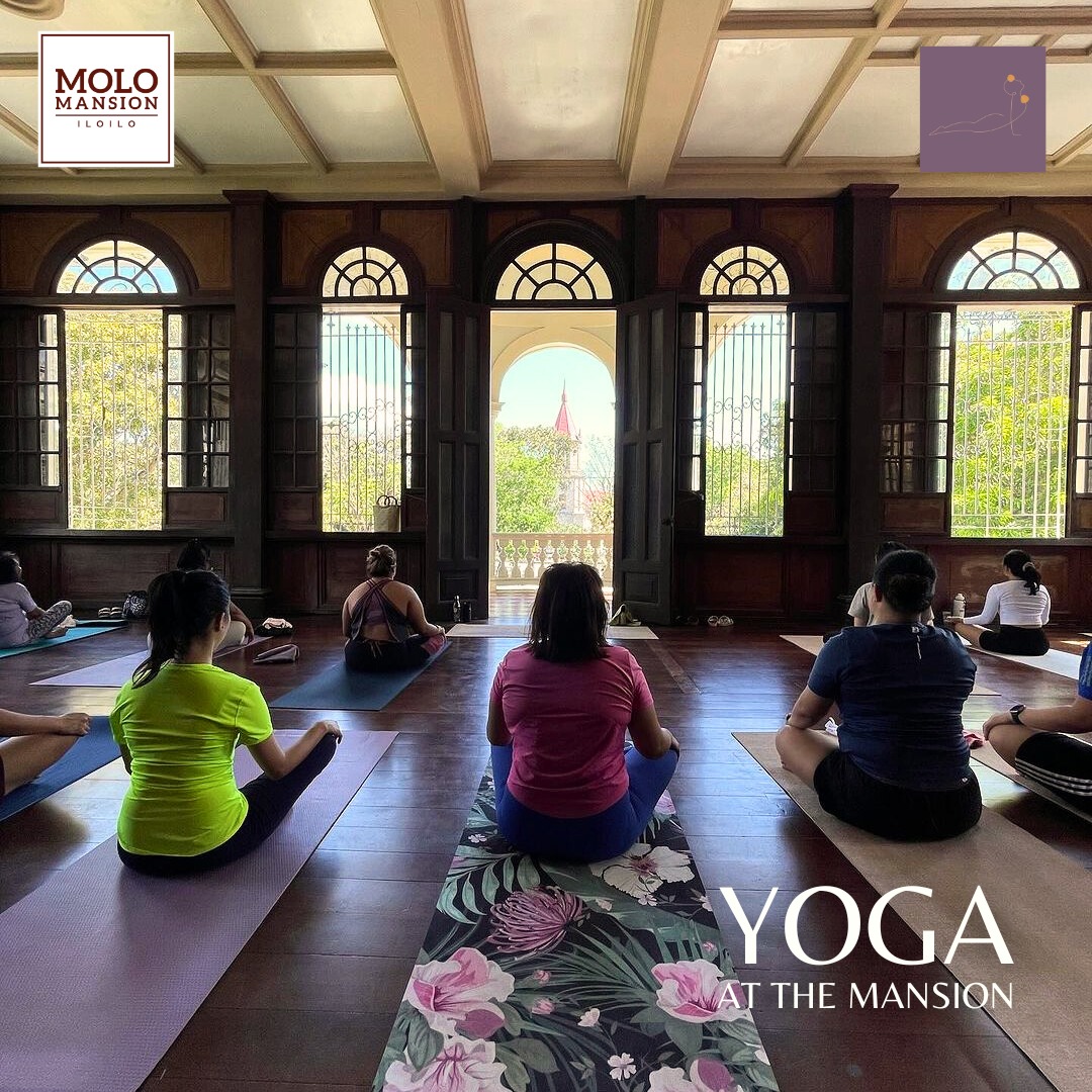 Molo Mansion provides a tranquil setting for various wellness activities, including yoga sessions, allowing participants to connect with the peaceful surroundings and find balance.