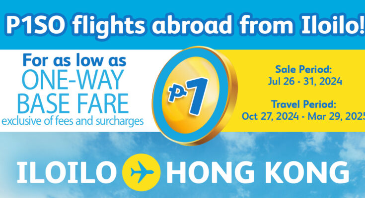 cebu pacific iloilo hongkong flight