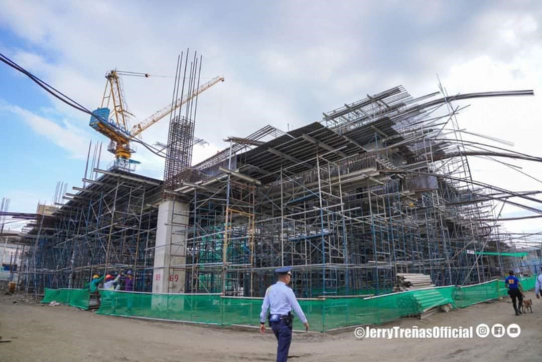 Iloilo Central market under construction