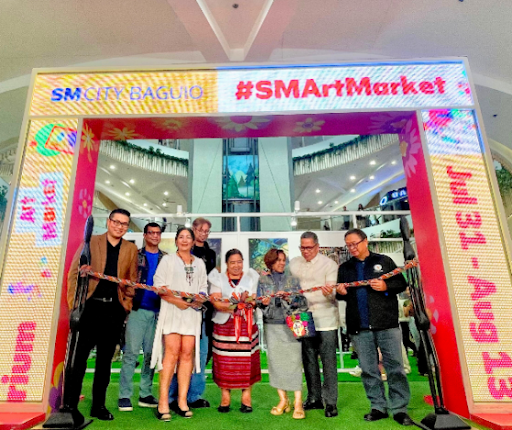 SM Supermalls' dedication to empowering Micro-, Small, and Medium-sized Enterprises (MSMEs) shines through at the Art Market of SM City Baguio, boosting the local economy.