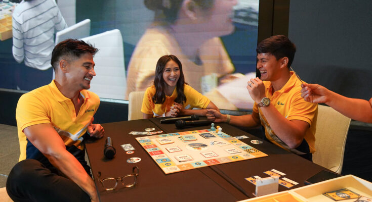 Piolo, Sarah and Matteo play Sun Life's new game Play for Life.