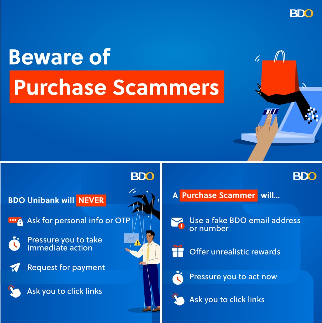 Beware of Purchase Scammers 