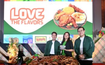 Mang Inasal President Mike Castro with DOT Assistantr Secretary Gisella Romualdez-Quisumbing and Mang Inasal Marketing Head Allan Tan