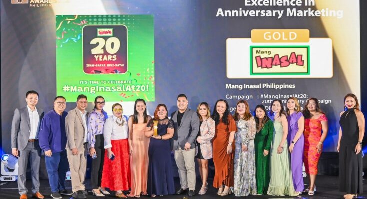 Mang Inasal sparkles at the Marketing Excellence Awards 2024