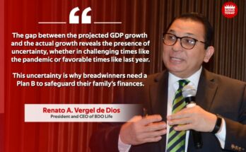 BDO Life president and CEO Renato A. Vergel de Dios