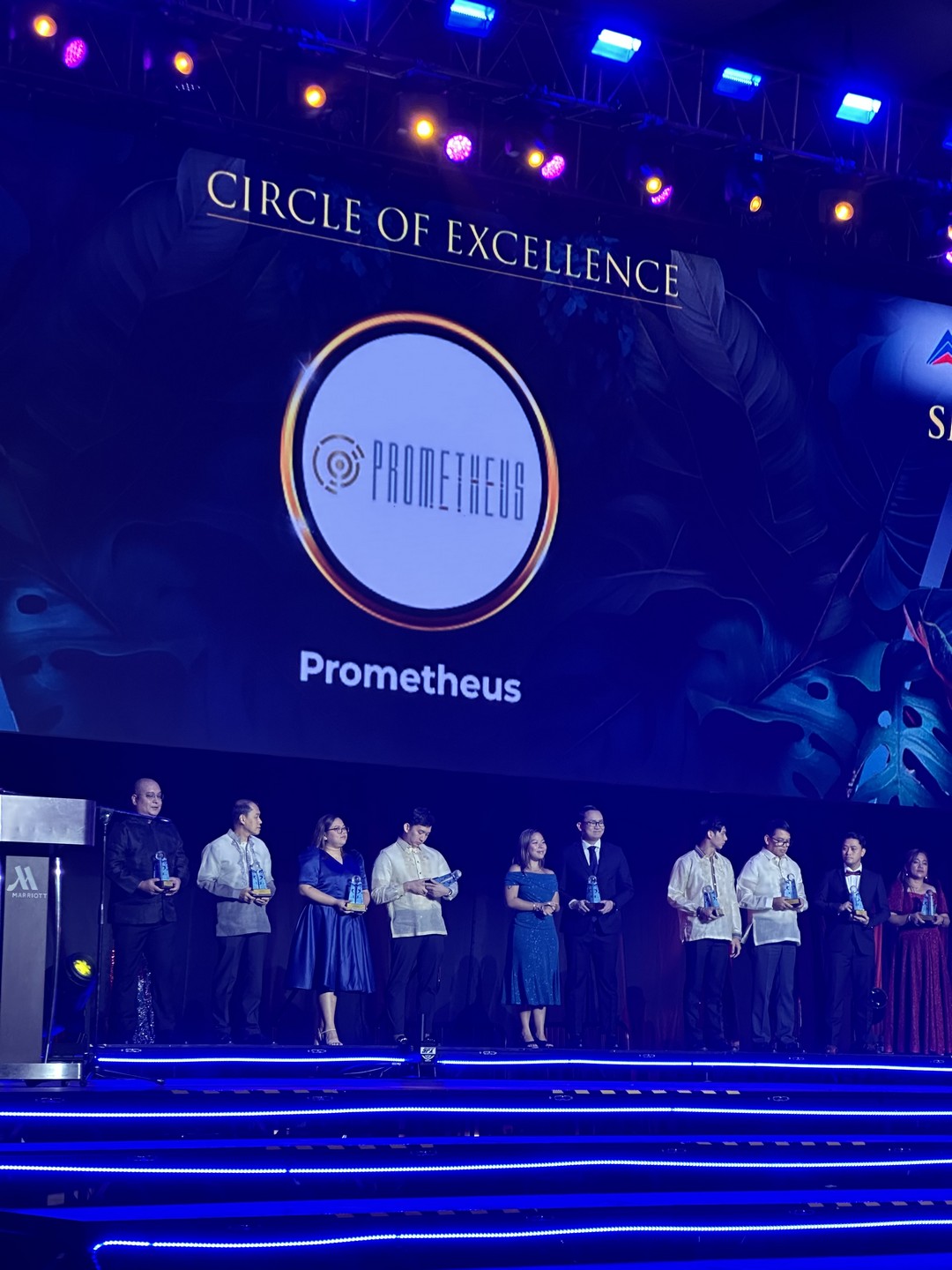 Prometheus was awarded as one of the SME Companies of The Year at the 15th Asia CEO Awards 