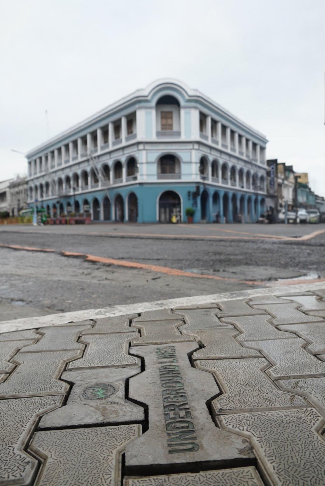 MORE Power underground distribution system in Calle Real Iloilo City