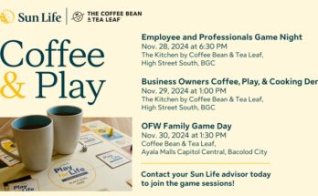 Sun Life's Coffee & Play