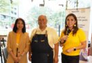 Chef Tatung with Sun Life Market Segment Manager Renee Co and Event Host Chal Lontoc-Del Rosario