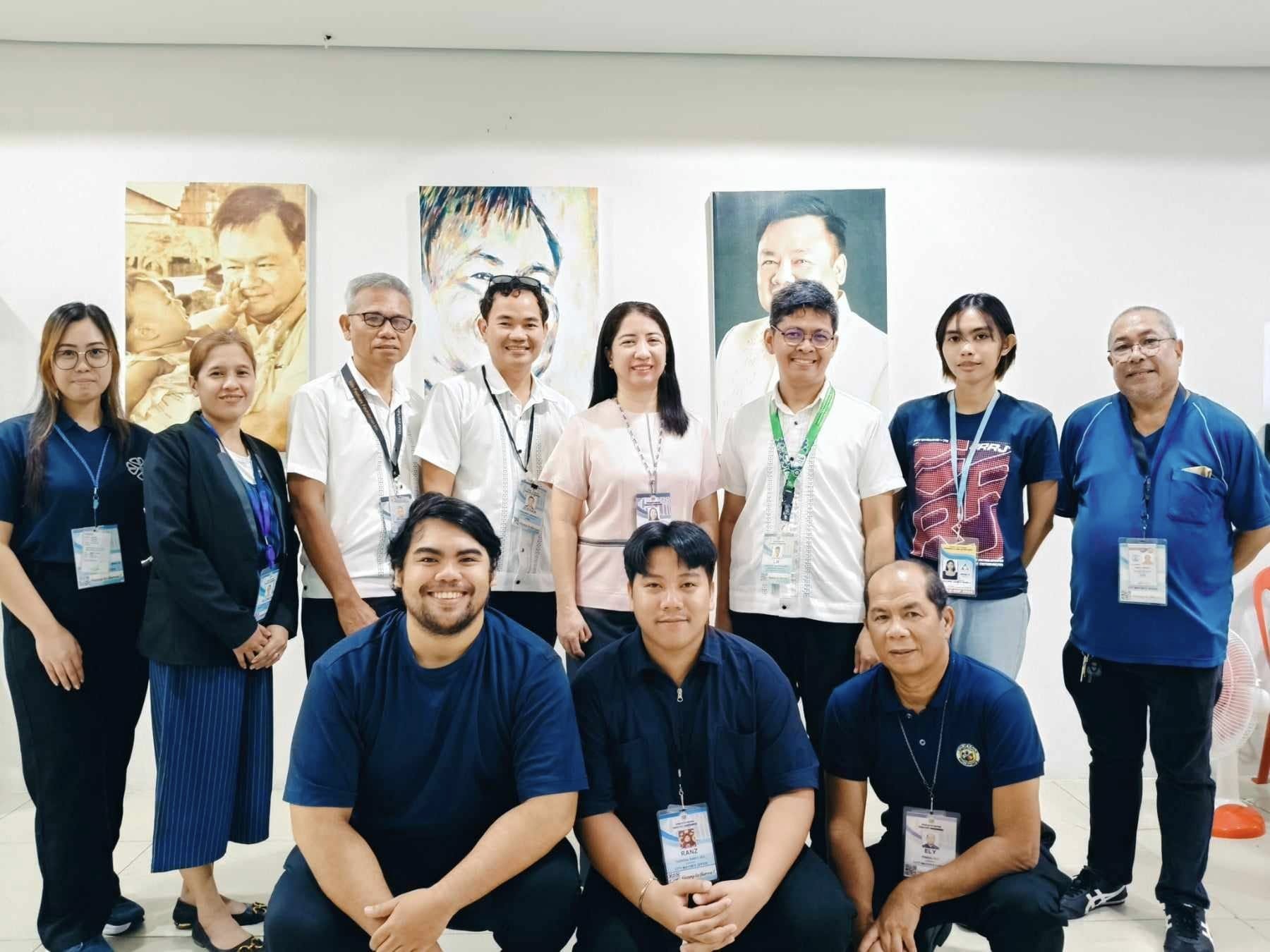 Iloilo City PIO team with Mayor Jerry Trenas